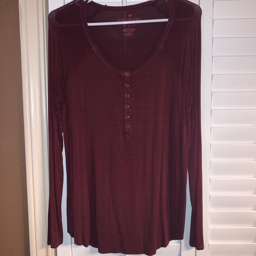 Henley long sleeve